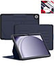 Magnetic Multi-Layers Protective Case w/ Pen Holder for Galaxy Tab A9 Plus 2023 (11") (X210, X216, X218) - DARK BLUE (Only Ground Shipping)
