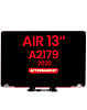 LCD Assembly (ROSE GOLD) (NO LOGO) (Aftermarket) for MacBook Air 13" Retina (A2179 / Early 2020)