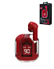 Mini Clear Sport Earbuds - RED (Only Ground Shipping)
