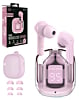 Mini Clear Sport Earbuds - ROSE PINK (Only Ground Shipping)