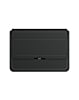 EVO Laptop & iPad 15" Leather Sleeve Pouch Bag - BLACK (Only Ground Shipping)