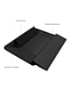 EVO Laptop & iPad 15" Leather Sleeve Pouch Bag - BLACK (Only Ground Shipping)