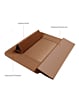 EVO Laptop & iPad 15" Leather Sleeve Pouch Bag - BROWN (Only Ground Shipping)