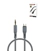 Silicone Wire USB-C to AUX (3ft) (Only Ground Shipping)