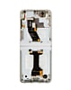 OLED Assembly with Frame for Galaxy Z Flip 5 F731 (CREAM) (US & International) (Aftermarket OLED)