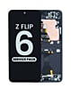 OLED Assembly with Frame for Galaxy Z Flip 6 F741 (BLACK) (US & International) (Service Pack)