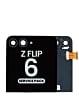 Outer OLED Assembly without Frame for Galaxy Z Flip 6 F741 (BLACK) (Service Pack)