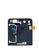 Outer OLED Assembly without Frame for Galaxy Z Flip 6 F741 (SILVER SHADOW) (Service Pack)