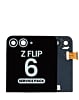 Outer OLED Assembly without Frame for Galaxy Z Flip 6 F741 (WHITE) (Service Pack)