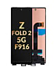 Outer Front OLED Assembly without Frame for Galaxy Z Fold 2 F916 (Service Pack)