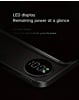 Magnetic Wireless PowerBank w/ LED Display (GRAY) (10000mAh) (Only Ground Shipping)