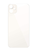 Buy the Back Glass with a bigger camera hole for iPhone 11, no logo, in white.