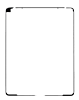 LCD Pre-cut LCD Adhesive Tape for iPad Pro 10.5 / Air 3 (1 Piece)