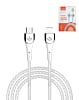 LDNIO LC862I USB C-L Non-MFI Fast Charging Data Cable (WHITE) (6ft) (30W) (Only Ground Shipping)
