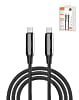 LDNIO LC921-240W PD-3.1 USB C-C Fast Charging Cable (BLACK) (6ft) (240W) (Only Ground Shipping)