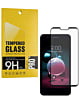 Clear Tempered Glass Anti-Scratch Edge to Edge Black Rim Coverage for LG G8 ThingQ (2.5D / 1 PCS）
