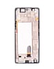 LCD Assembly with Frame for LG Stylo 6 / K71 (Q730) (SILVER) (Premium)