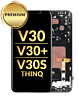 OLED Assembly with Frame for LG V30 / V30+ / V30S ThinQ (BLACK) (Premium)