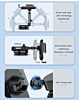 LDNIO MW21 Wireless Charging Dasboard Car Mount (15W) (Only Ground Shipping)