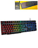 RGB Full Size Gaming Keyboard with Multimedia Keys (T20) (Only Ground Shipping)