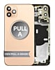 Purchase the Back Housing Frame with Small Components Pre-Installed for iPhone 11 Pro in Gold, OEM Pull A Grade.
