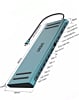 Onten 14in1 USB C Multifunctional Dock Station (Only Ground Shipping)
