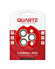 Stock up on the QUARTZ HD Tempered Glass with Iced Out Square Camera Lens for iPhone 13 Pro Max 13 Pro Back Camera GOLD.