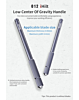 QianLi 012 iHilt Aluminium Alloy Low Center of Gravity Handle for Carving Scalpel Knife