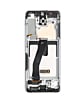 OLED Assembly with Frame for Galaxy S20 (G980 / G981) (Verizon UW) (COSMIC BLACK) (Aftermarket OLED)