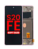 OLED Assembly with Frame for Galaxy S20 FE (G780) (CLOUD LAVENDER) (Aftermarket OLED)