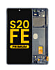 OLED Assembly with Frame for Galaxy S20 FE (G780) (CLOUD NAVY) (Premium)