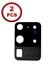 Back Camera Lens with Adhesive for Galaxy S20 Ultra (Glass Only) (2 Piece Set)