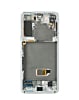 OLED Assembly with Frame for Galaxy S21 (G991) (PHANTOM WHITE) (Aftermarket OLED)