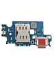 Charging Port Board with Sim Card Reader for Galaxy S22 Plus 5G (S9060) (Dual Sim Version) (Premium)