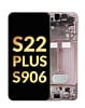 Grab the wholesale deals on the OLED Assembly with Frame for the Galaxy S22 Plus S906 in Pink Gold, premium model.
