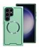 Galaxy S23 Ultra Slim Non-Slip Transparent Matte Wireless Charging Case - TEAL (Only Ground Shipping)