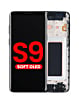 OLED Assembly with Frame for Galaxy S9 (G960) (MIDNIGHT BLACK) (Aftermarket OLED)