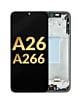OLED Assembly with Frame for Galaxy A26 (A266/2025) (BLACK) (Premium)
