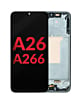 OLED Assembly with Frame for Galaxy A26 (A266/2025) (BLACK) (Aftermarket OLED)