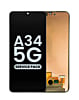 OLED Assembly without Frame for Galaxy A34 5G (A346 / 2023) (Service Pack)