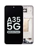 OLED Assembly with Frame for Galaxy A35 5G (A356 / 2024) (AWESOME LILAC) (Service Pack)