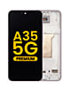 OLED Assembly with Frame for Galaxy A35 5G (A356 / 2024) (AWESOME LILAC) (Premium)