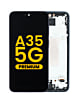 OLED Assembly with Frame for Galaxy A35 5G (A356 / 2024) (AWESOME NAVY) (Premium)