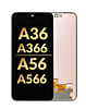 OLED Assembly without Frame for Galaxy A36 (A366/2025) /A56 (A566 2025) (BLACK) (Premium)