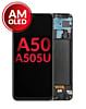 OLED Assembly with Frame for Galaxy A50 (A505U / 2019) (Aftermarket OLED)