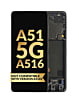 OLED Assembly with Frame for Galaxy A51 5G (A516 / 2020) (PRISM CUBE BLACK) (Non Verizon) (Premium)