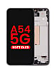 OLED Assembly with Frame for Galaxy A54 5G (A546 / 2023) (AWESOME GRAPHITE) (Aftermarket OLED)