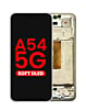OLED Assembly with Frame for Galaxy A54 5G (A546 / 2023) (AWESOME WHITE) (Aftermarket OLED)