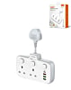 LDNIO SC2413 Universal Power Extension w/ 3x USB A+C Outlet (Only Ground Shipping)