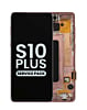 OLED Assembly with Frame for Galaxy S10 Plus (G975) (FLAMINGO PINK) (Service Pack)